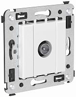 Розетка TV Проходная без рамки DKC Avanti 1-м. белое облако картинка